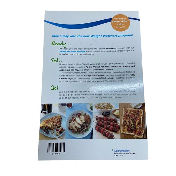 Weight Watchers Ready Set Go Cookbook 125 Easy Meals PointsPlus Recipes Diet - Picture 3 of 8